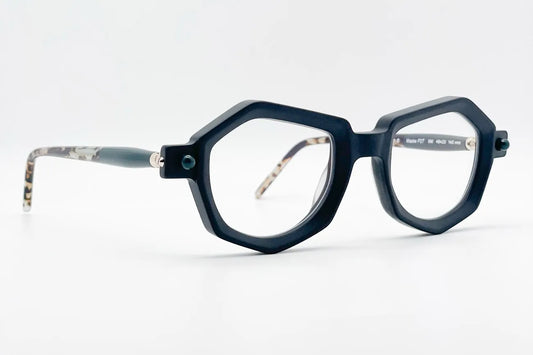 Kuboraum P27 Blackmatte square optical glasses