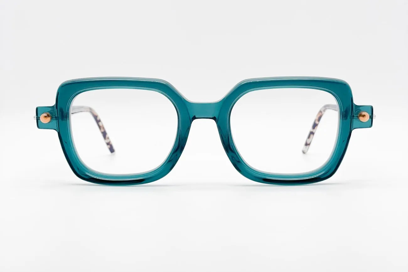 Kuboraum P4 Greenviolet Optical Glasses | Unique Design