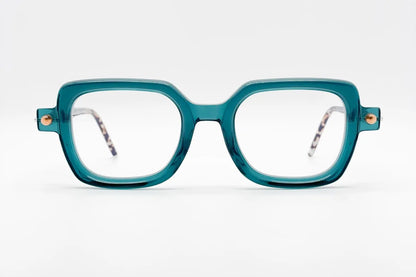 Kuboraum P4 Greenviolet Optical Glasses | Unique Design