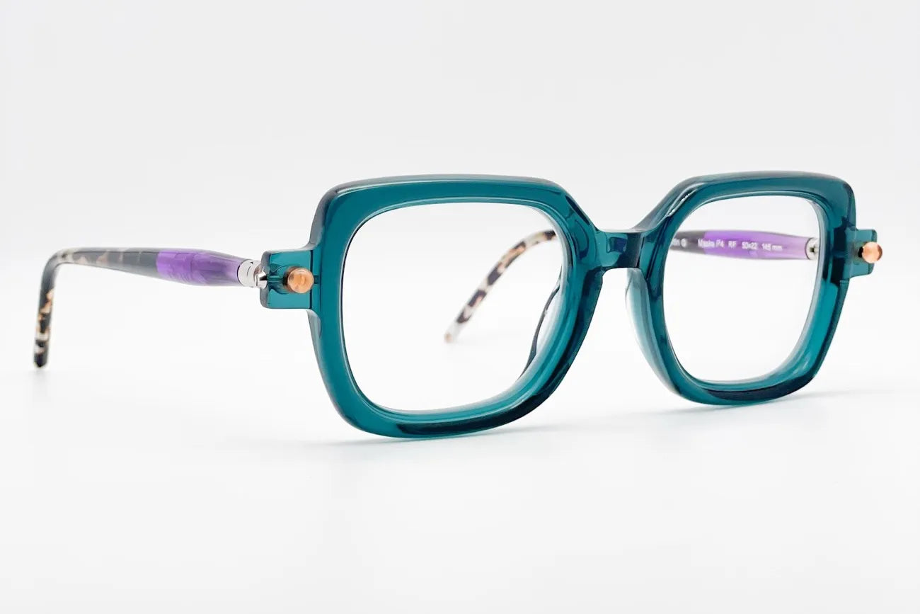 Kuboraum P4 Greenviolet optical frames
