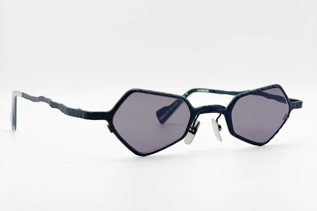 Kuboraum Z25 Black pilot-style sunglasses