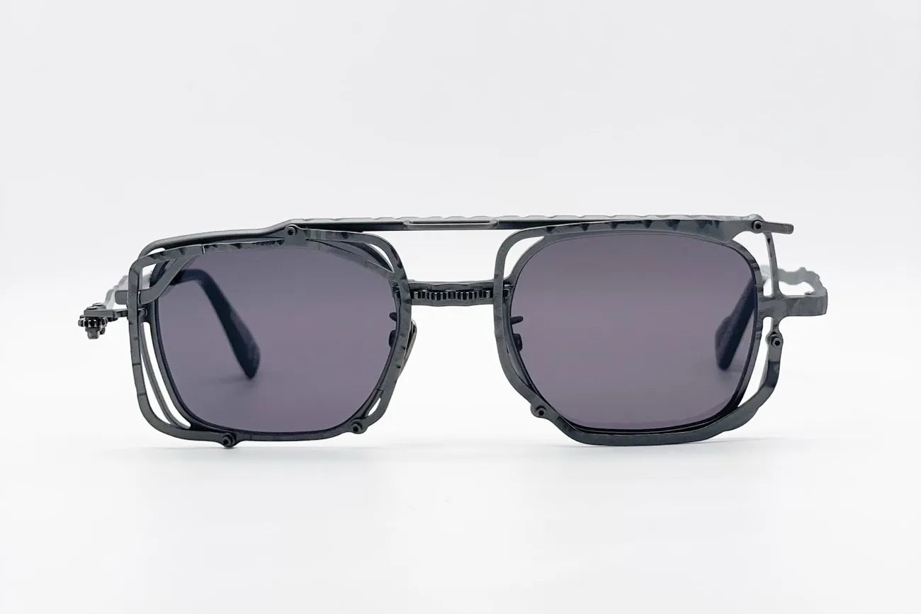 Kuboraum Z51 Black Sunglasses | Modern Geometric Eyewear