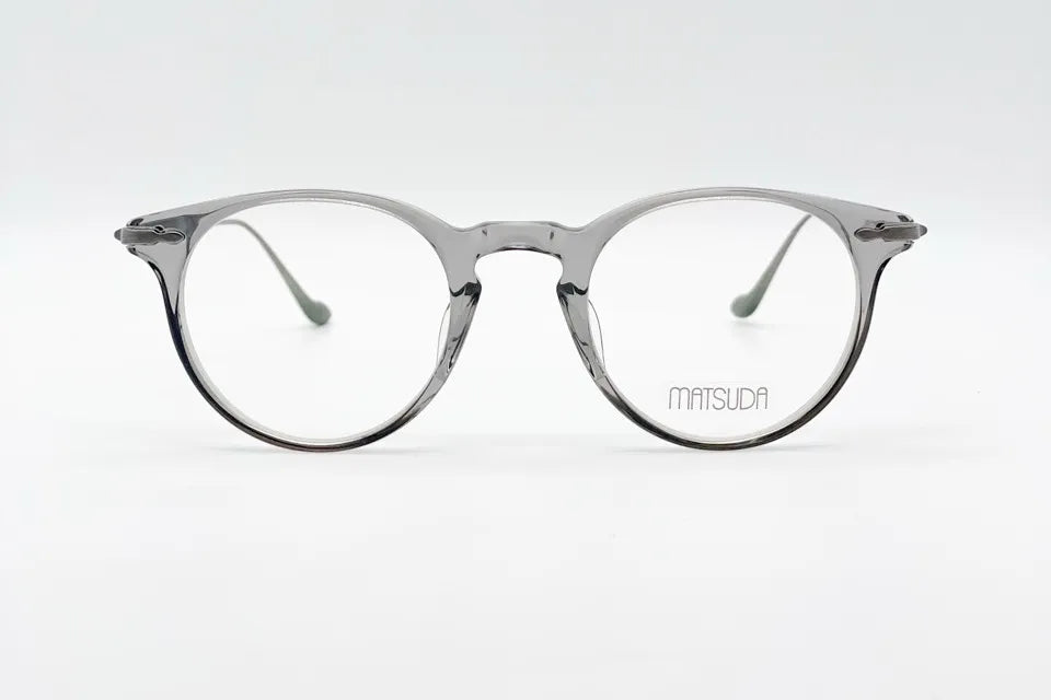 Matsuda M2056 Grey Optical Glasses - Handmade