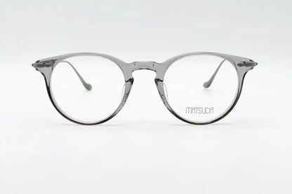 Matsuda M2056 Grey Optical Glasses - Handmade