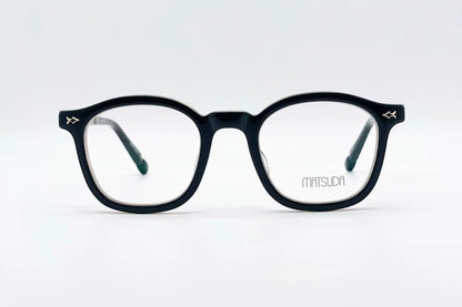 Matsuda M2068 Black Tortoise Optical Glasses | DesignOptical