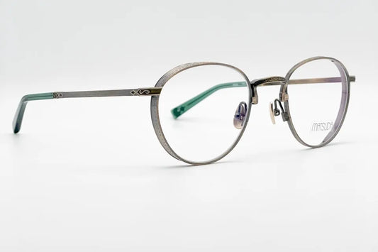 Matsuda M3164 Antique Gold optical glasses front view