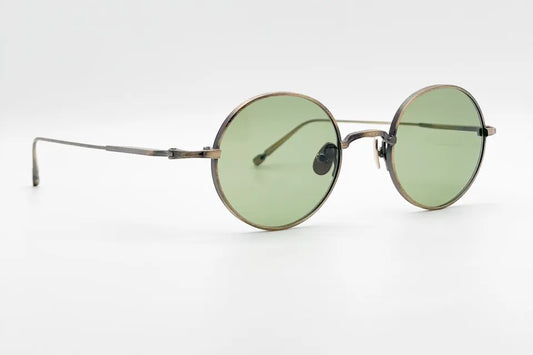 Matsuda M3168 Gold sunglasses side view