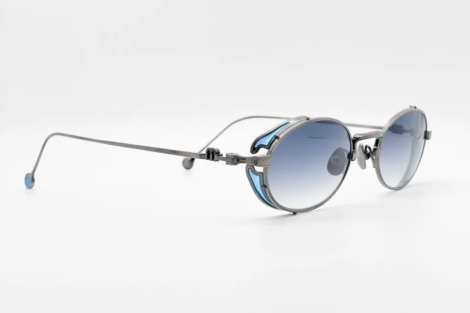 Matsuda M3169 Silver luxury titanium sunglasses front view