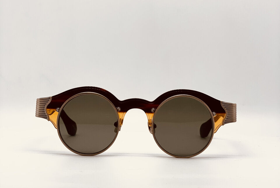 Matsuda M10605h Antique Gold Sunglasses