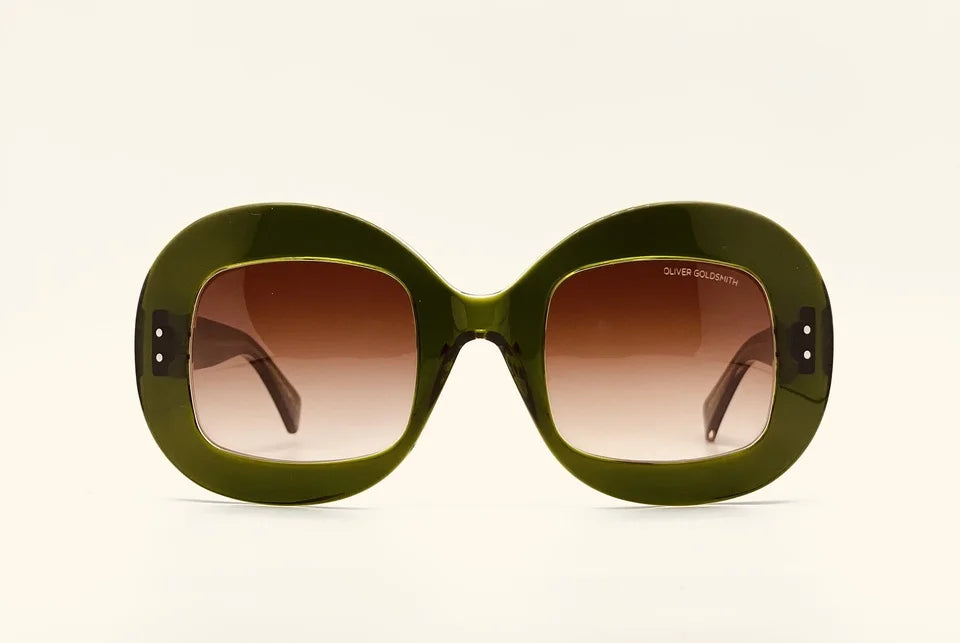 Oliver Goldsmith Uuksuu Green Sunglasses