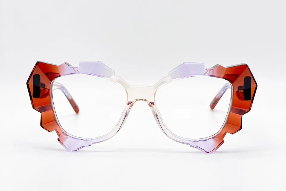 Oscar Mamooi Iceland: Brown Oversized Women's Optical Glasses