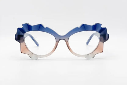 Oscar Mamooi Sacrifice Nebulus Blue Brown Unique Eyewear