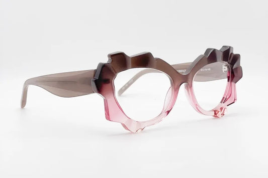 Oscar Mamooi Sacrifice Rosi Night Pink Brown luxury optical glasses