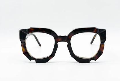 Oscar Mamooi Iceland: Brown Oversized Women's Optical Glasses