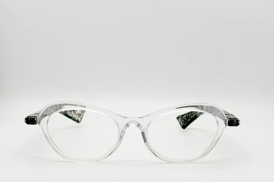 Piero Massaro PM483 029 White Black Eyeglasses