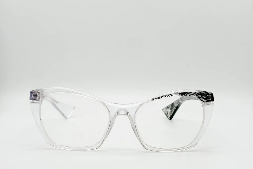 Piero Massaro PM486 029 White Black Optical Glasses