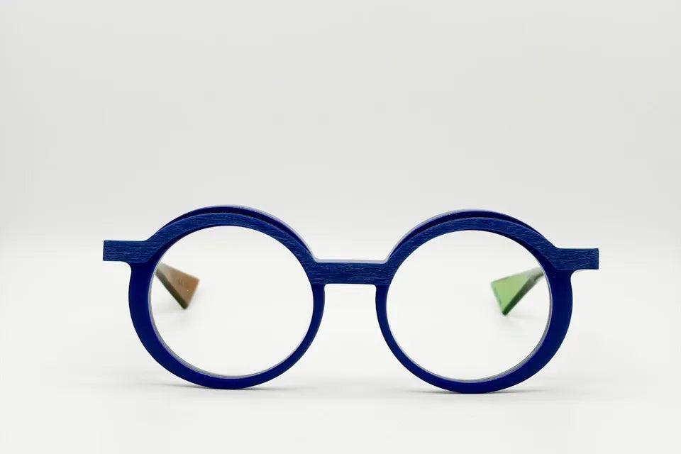 Piero Massaro PM917 904 Green Brown Blue Eyeglasses
