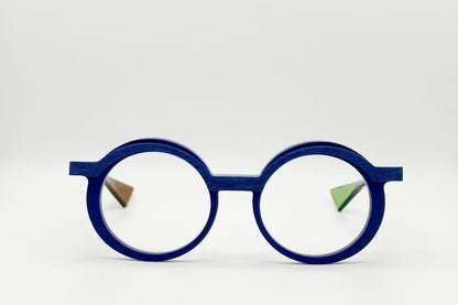 Piero Massaro PM917 904 Green Brown Blue Eyeglasses