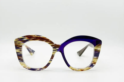 Piero Massaro PM933 LG3 Yellow Purple Eyeglasses