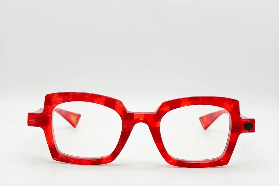 Piero Massaro PM952 T33 Red Eyeglasses
