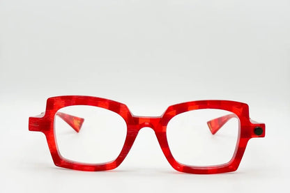 Piero Massaro PM952 T33 Red Eyeglasses