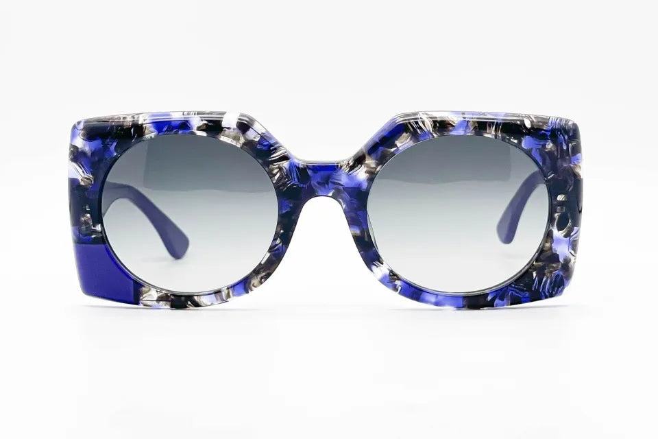 Theo Anna Renekids 7 Purple: Round Kids Sunglasses