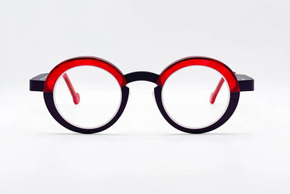 Theo Balloons Red Unisex Round Optical Glasses