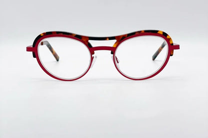 Theo Cinnamoncappuccino Red Optical Glasses