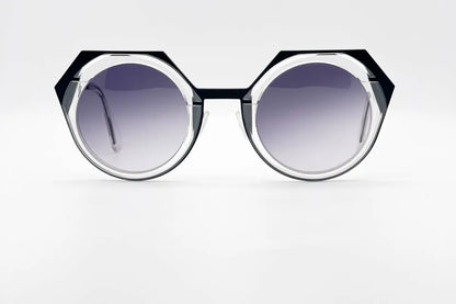 Theo Compositie1965 Compositions 15 Black: Geometric Sunglasses