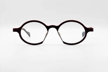 Theo James6 James 376 Brownorange: Versatile Rectangular Glasses