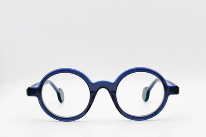 Theo Loctite 17 Bluegolden | Luxury Belgian Optical Frames
