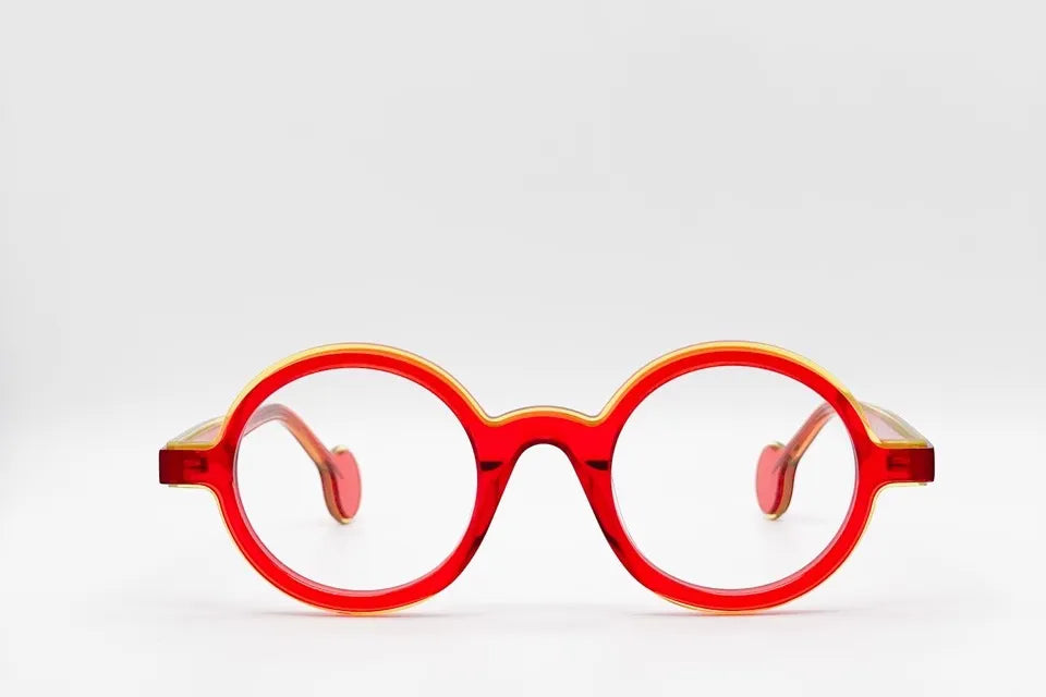 Theo Loctite 8 Yellowfuchsia | Luxury Belgian Optical Frames