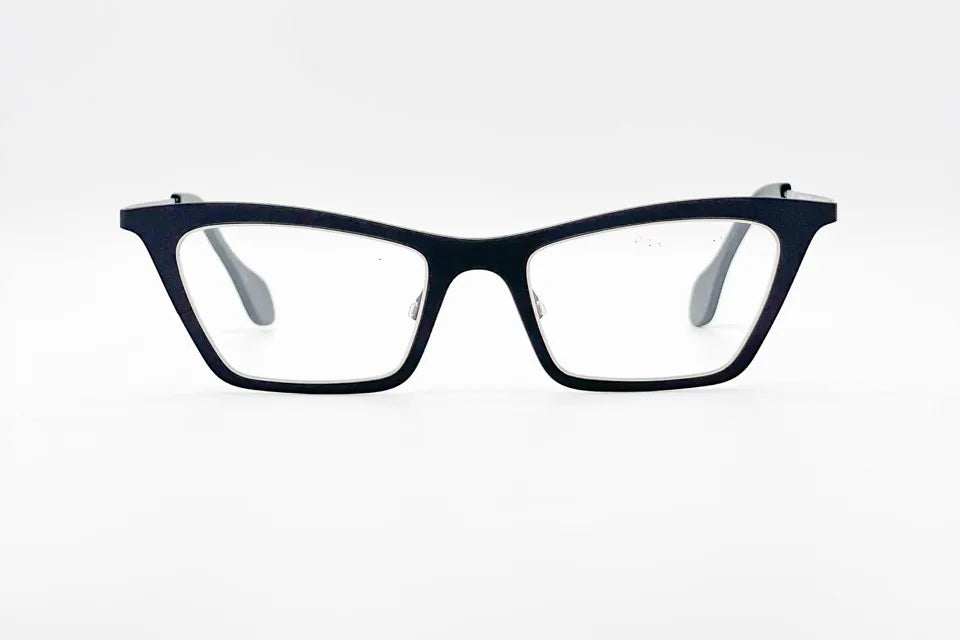 Theo Mille+26 Mille 367 Brown: Lightweight Round Optical Glasses