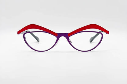 Theo Nivo Waterleau 292 Redpurple: Rounded Titanium Frame