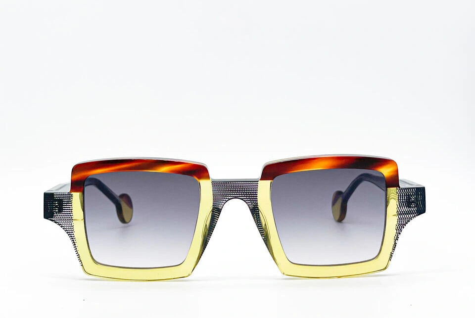 Sunglasses Theo Orphisme Brown Yellow