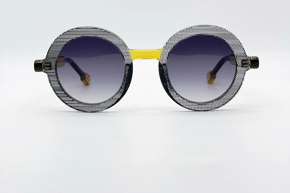 Theo Popsi Blackgreen Designer Sunglasses