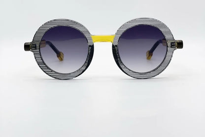 Theo Popsi Blackgreen Designer Sunglasses