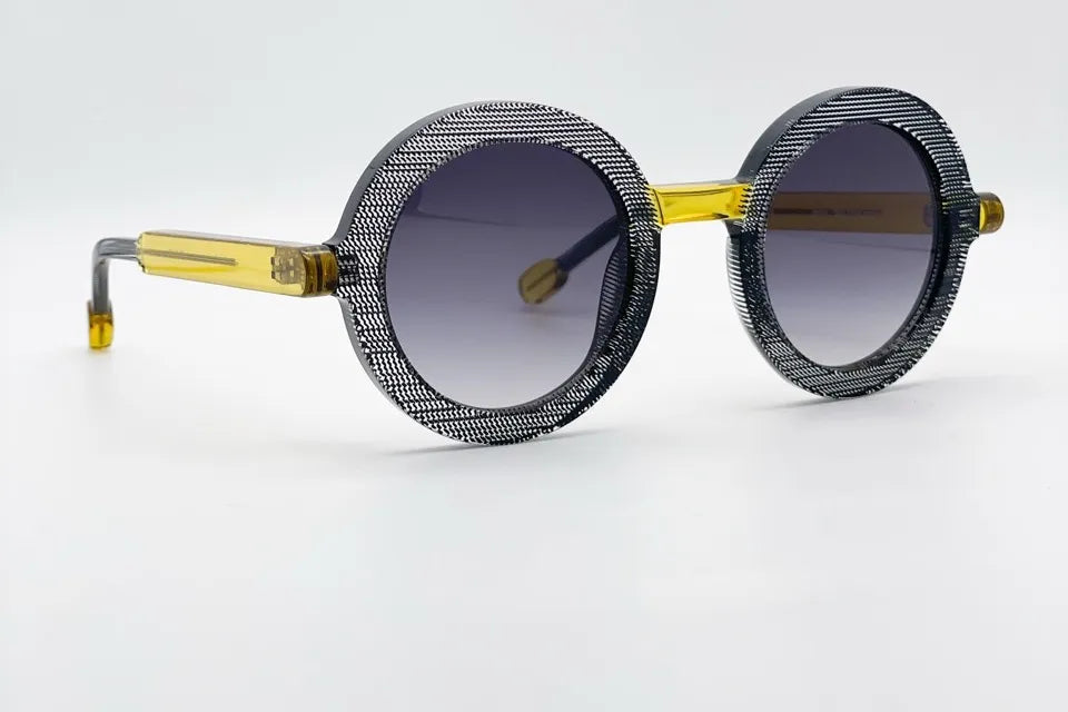 Theo Popsi Black Green sunglasses