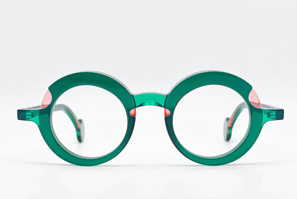 Theo Sara Green Pink Optical | Green | Frame Round