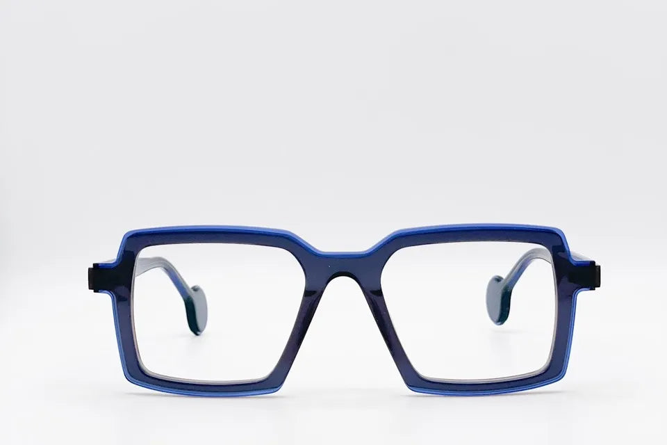 Theo Scotch 17 Goldenblue | Luxury Belgian Optical Frames