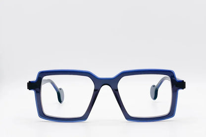 Theo Scotch 17 Goldenblue | Luxury Belgian Optical Frames