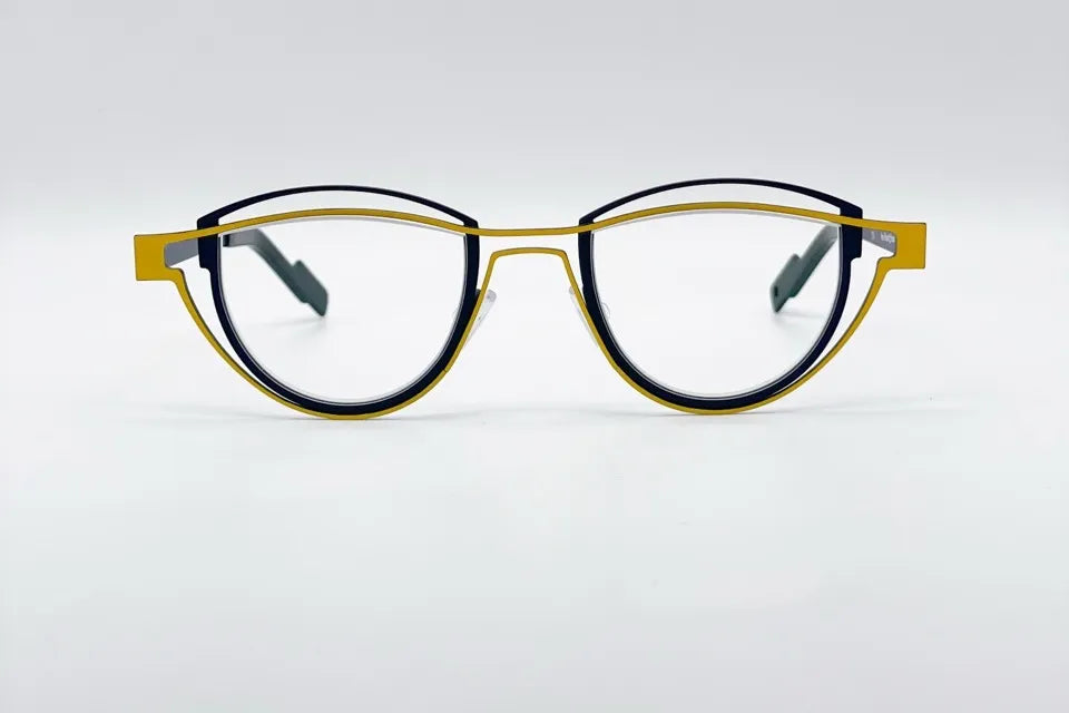 Theo Shape Yellowblue Optical Frames