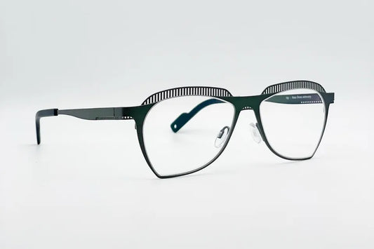 Theo Tip Green optical glasses